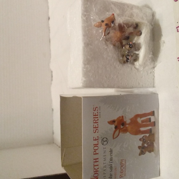 Vintage Department 56 North Pole Series Rudolph - Picture 1 of 2